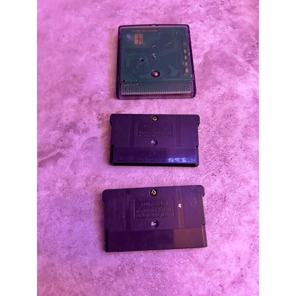 Yu-Gi-Oh! Gameboy Advance Lot Sacred Cards Dark Duel Stories Worldwide Edition